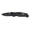 Pocket Knife Black Drop-Point Blade Drop Point, 8.203" L