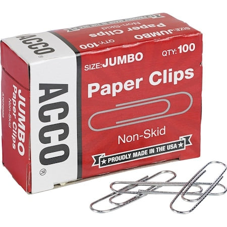 Paper Clip,Silver,Steel Wire,PK1000