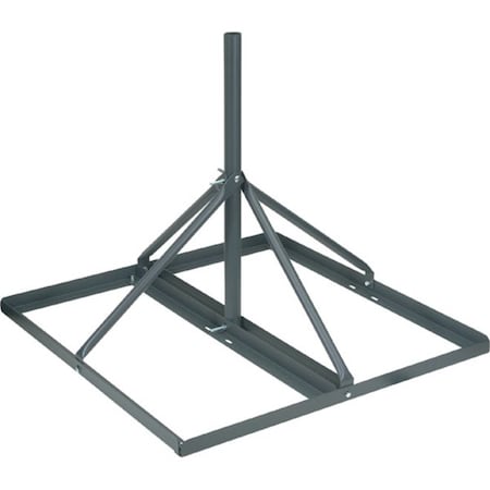 VMP FRM125 Roof Mount for Antenna, Surveillance Camera - Dark Gray - Dark Gray