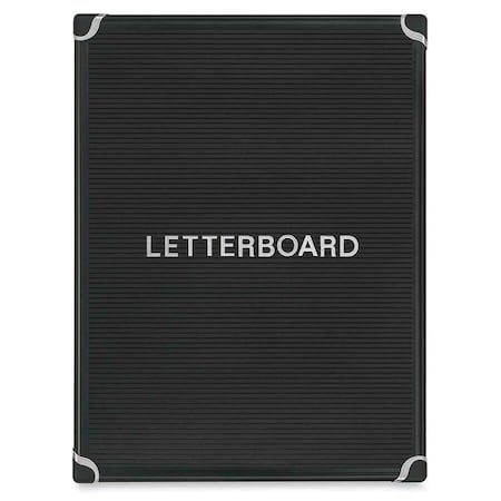 Letter Board 2 ft.x3ft., Black, Aluminum Frame