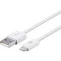 USB Cable, 10 ft Overall L., White