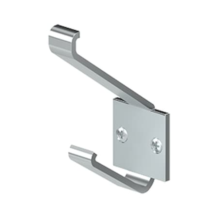 Double Modern Hook Bright Chrome