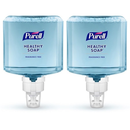 Hand Soap, Series ES8, 1,200 mL, Foam, Fragrance Free, Requires Dispenser, 2 PK