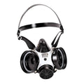 Half Mask Respirator, Comfo Classic, SoftFeel Hycar, Threaded, Black, Medium