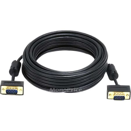 A/V Cable, Ultra Slim SVGA M/M, 25Ft