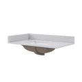 Quartz Vanity Top,37x22 in