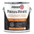 Interior/Exterior Paint, Semi-gloss, Water Base, White, 1 gal