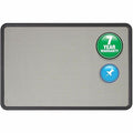 Fabric Bulletin Board 2 x 3 ft., Gray