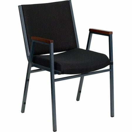 Fabric Stack Armchair, Black