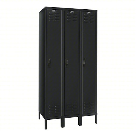 Locker, 12 in W, 15 in D, 72 in H