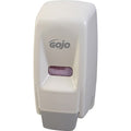 800mL Bag-in-Box Dispenser, Push-Style, White, Depth: 5-1/8"