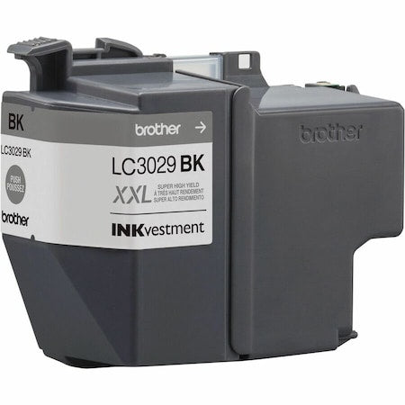 Brother Genuine LC3029BK INKvestment Super High Yield Black Ink Cartridge - Inkjet - Super High Yield - Black
