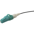 Hubbell PROClick Connector, LC, OM3/OM4, Aqua, 12 Pack - 12 Pack - 1 x LC Network - Male - Aqua