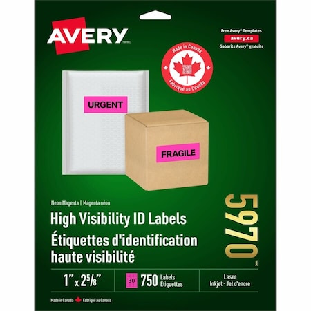 Neon Address Labels, PK750