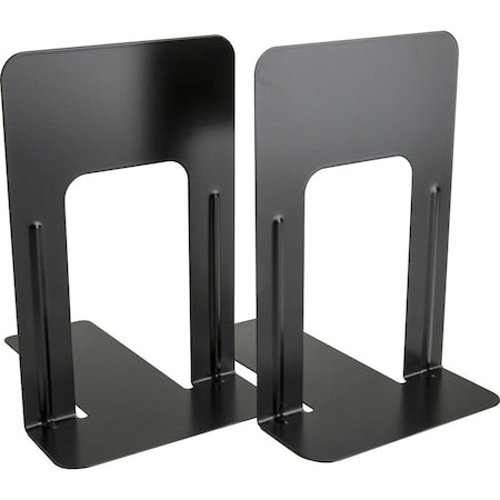Bookend,Black,Steel,6"" D,PR