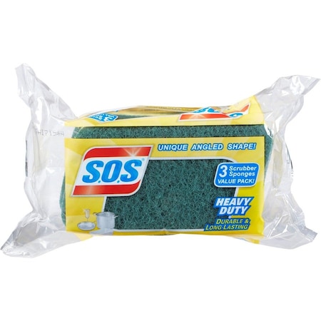 Heavy Duty Sponge, SOS, PK24