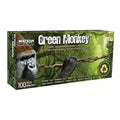 Green Monkey, Disposable Gloves, 4 mil Palm, Nitrile, Powder-Free, 100 PK, Forest Green, 2XL