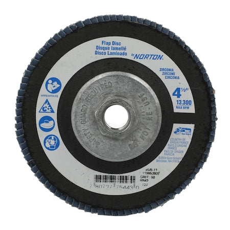 Fiber Disc, 4 1/2 in Dia, 5/8in Arbor
