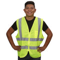 Safety Vest, Type R, Class 2, Mesh, Lime