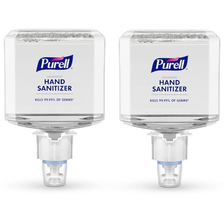 Hand Sanitizer, ES4 Series, Foam, Cartridge, 1, 200 mL, Requires Dispenser, Clean, 2 PK