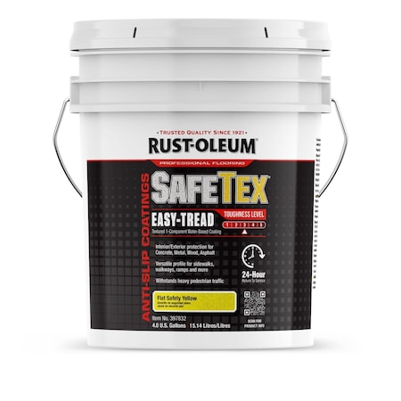 Epoxy Coating, Yellow, 4 gal, Pail