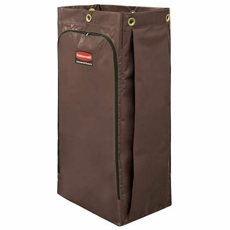 Replacement Bag, 10-1/2 in. W, Brown, Vinyl