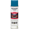 Precision Line Marking Paint, 20 oz, Caution Blue, Water -Based