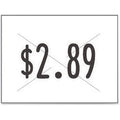Pricing Labels,White,5/8"" W,PK3