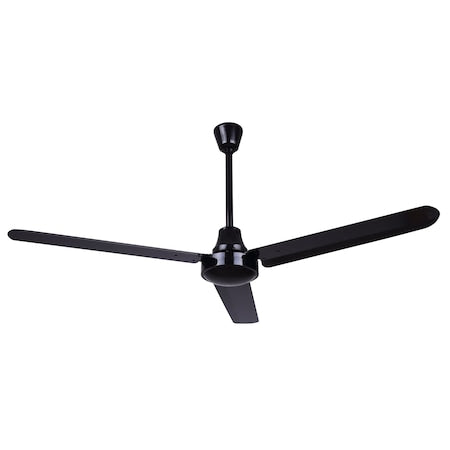 Industrial DC Fan, CP56D10N, 56inch Fan, 56 in Blade Dia, 3 Blades, 5 Speeds, 120V AC