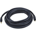 A/V Cable, 3.5mm M/F Ext Cble, Blk, 15ft