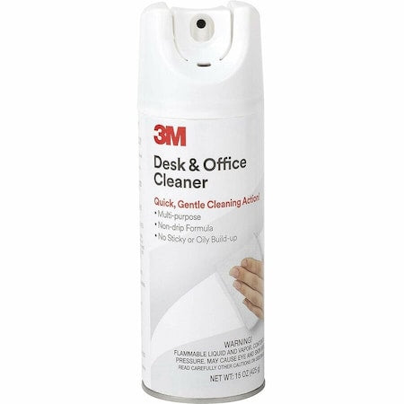 Office Furniture Cleaner, 15 oz, Aerosol Can, Unscented