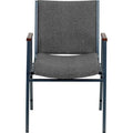 Fabric Stack Armchair, Gray