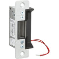 Electric Door Strike, Bronze, Satin Aluminum, For Use With: Cylindrical Locksets with Deadlatches