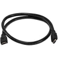HDMI Extension Cable, Black, 3 ft., 24AWG