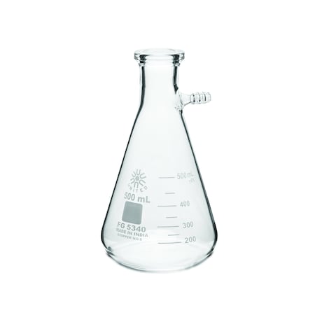 Filtering Flask, Colorless, 190 mm H