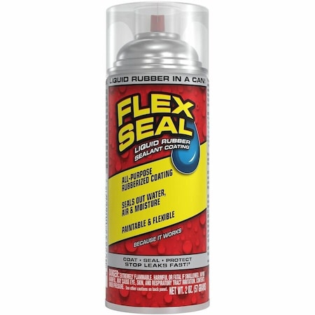 Leak Sealer 2 oz, Aerosol, Clear, Liquid