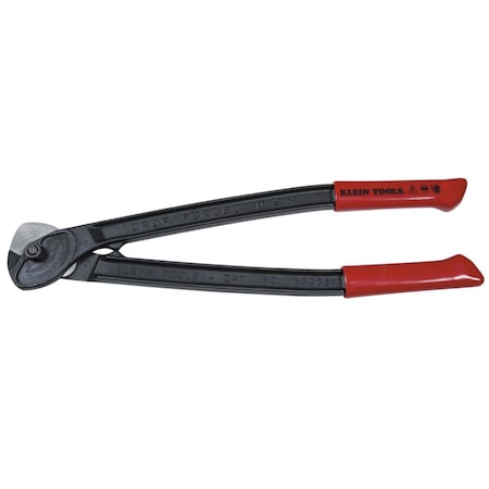 Wire Rope Cutter, Shear Cut, 18 In