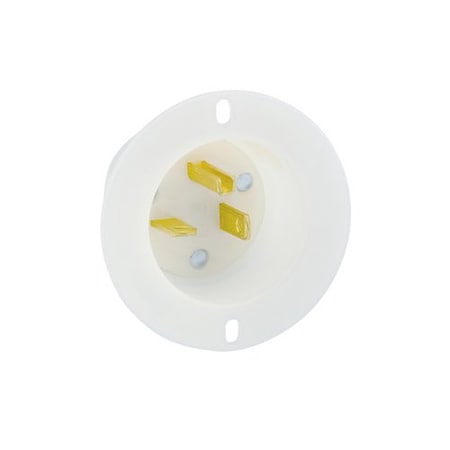 Straight Blade Receptacle, 5-20P, 20 A, 125V AC, 2 Pole, 3 Wire, Grounded