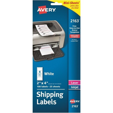 Printable Shipping Label, PK100