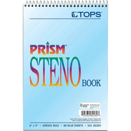 6 x 9" Prism(TM) Steno Notebook, Pk4