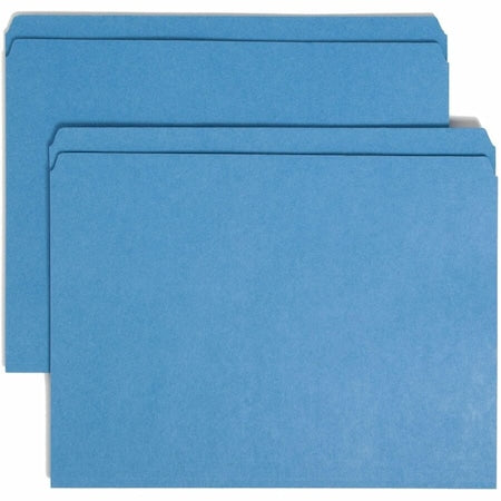 File Folders, Blue, PK100