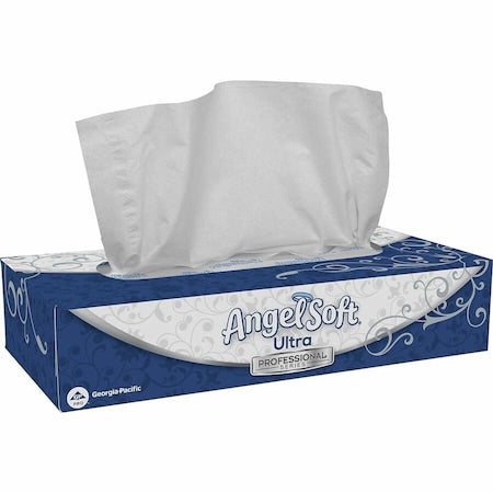 ANGEL SOFT 2 Ply Facial Tissue, 126 Sheets, 30 PK