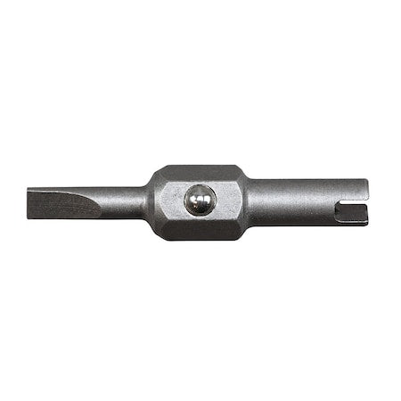 Replacement Bits, 1/8-Inch Slotted and Schrader