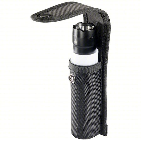 Tactical 7600 flashlight with cone and holster