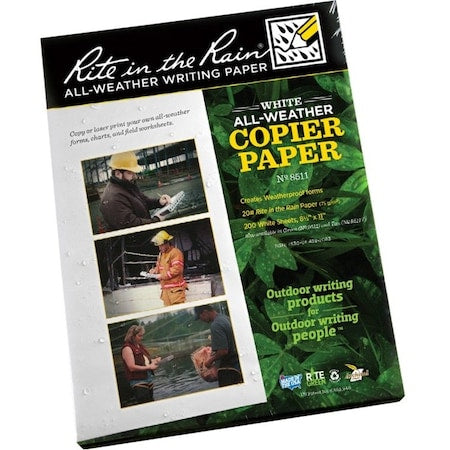 Waterproof Laser Paper, 8-1/2"x11", PK200