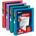 Binder, Assorted Bright Colors, PK4