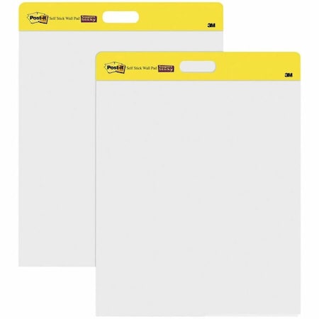 Easel Pad, Plain, White, 20 in x 23 in, PK2