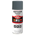 Spray Paint, Universal Gray, Gloss, Solvent, 12 oz