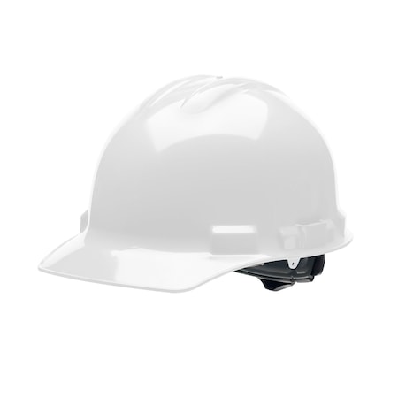 Hard Hat, Ratchet, 6 Point, White