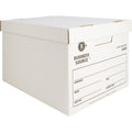 File Box, White, Legal, PK12